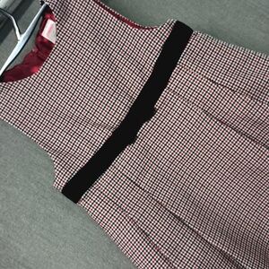 Gymboree Size 4 Kids Sleeveless Black, White & Red Fully Lined Dress
